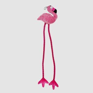🔥3/$30 NIP Pupbox Flamingo Plush Toy Dog Toy Felicity XS/Small